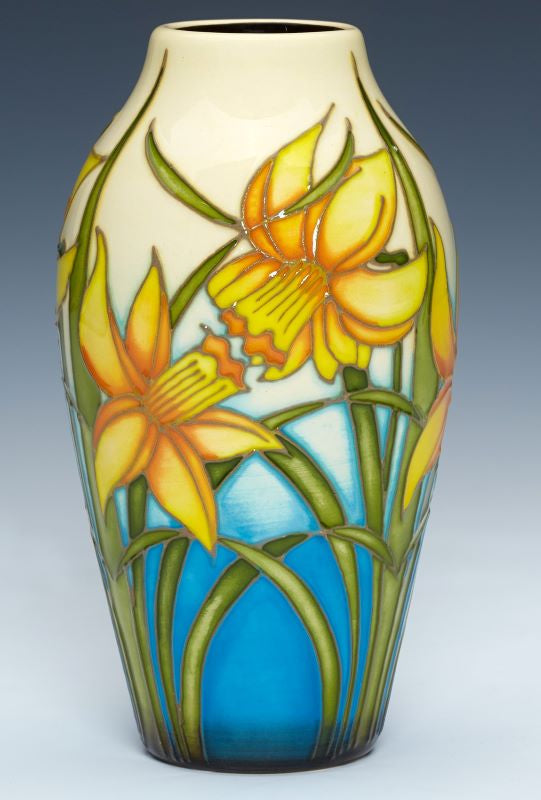 Moorcroft Narcissus Tete-A-Tete Vase - Ltd Ed 35