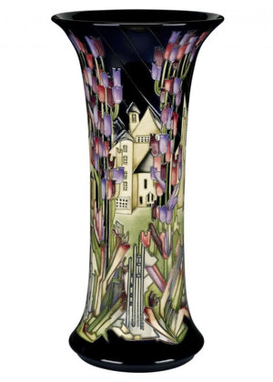 Moorcroft Prestige Town of Flowers Vase 159/18 - Numbered