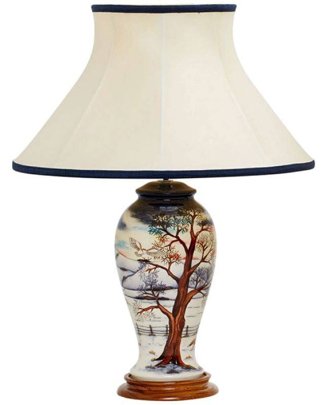 Moorcroft Woodside Farm L46/10 Lamp and Shade