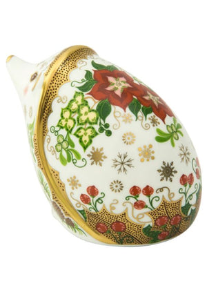 Royal Crown Derby Christmas Hedgehog Paperweight