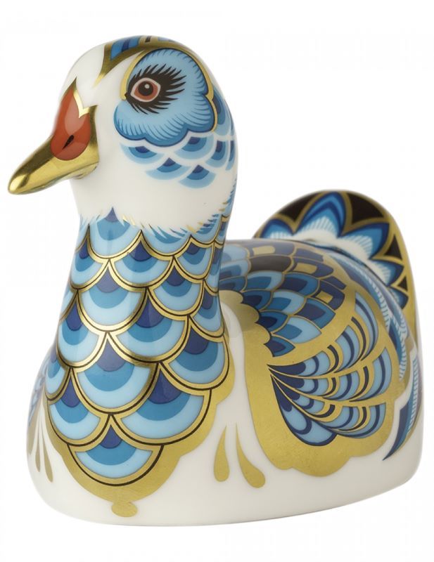 Royal Crown Derby Rallidae Paperweight