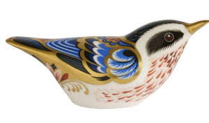 Royal Crown Derby Garden Nuthatch Tit Paperweight