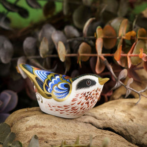 Royal Crown Derby Garden Nuthatch Tit Paperweight