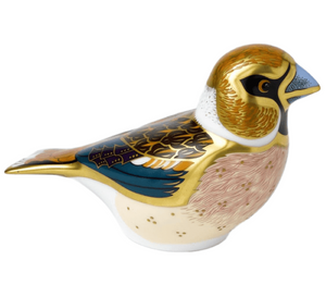 Royal Crown Derby Hawfinch Paperweight