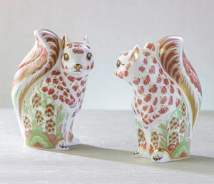 Royal Crown Derby Red Squirrel Paperweight