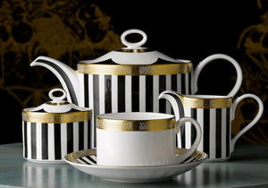 Royal Crown Derby Satori Black Cream Jug