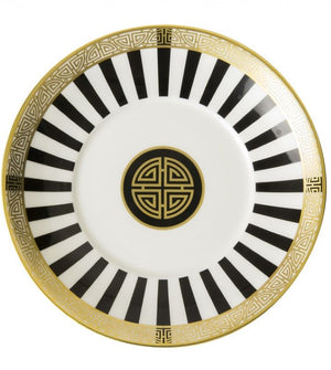 Royal Crown Derby Satori Black Charnwood Trio