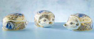 Royal Crown Derby Spring Hedgehog Paperweight