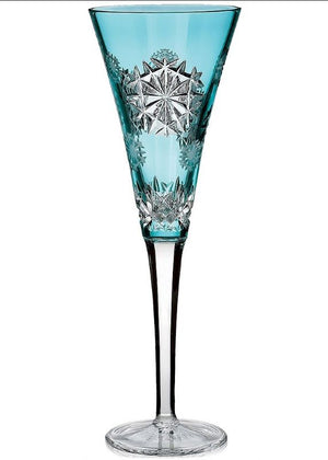 Waterford Crystal 2018 Snowflake Wishes "Happiness" Prestige Limited Edition Aqua Flute