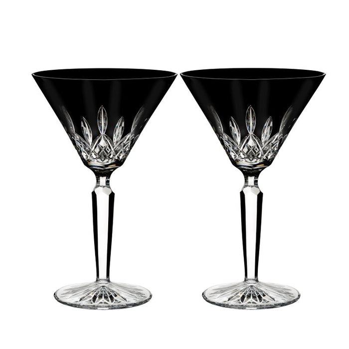 Waterford Crystal Lismore Black Cocktail Pair