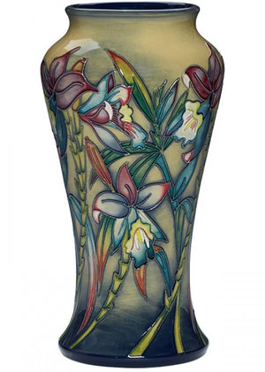 Moorcroft Arundina Vase 95/10 - Ltd Ed 50